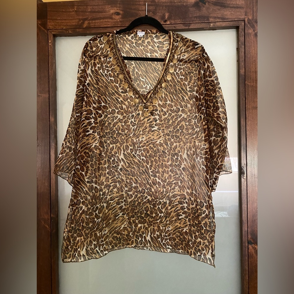 Swim suit coverup size M